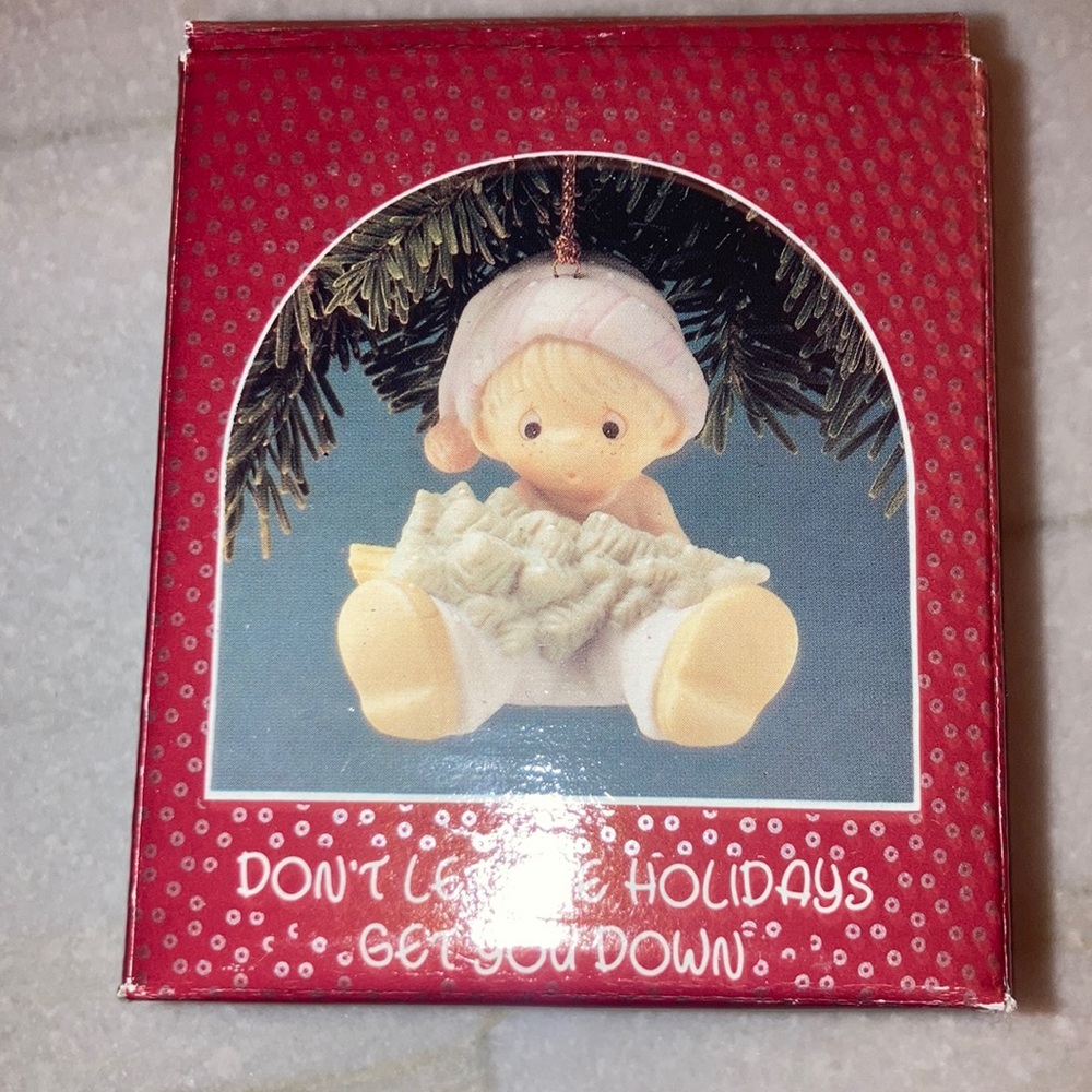 Precious moments ornament